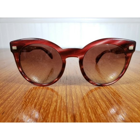 AUTHENTIC Oliver Peoples 5363SU Dore Sunglasses 161613 Red - Lens SCRATCHES